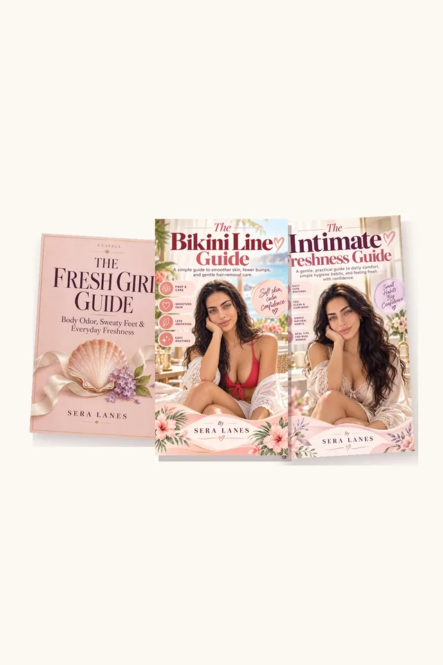 Body & Freshness Trio, covers of the included guides